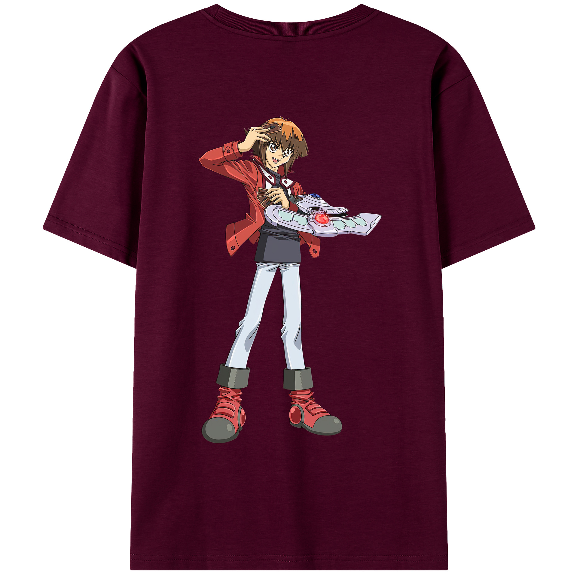 （画像用） 遊☆戯☆王 Yu-Gi-Oh! レディース半袖Tシャツ(バックプリント)